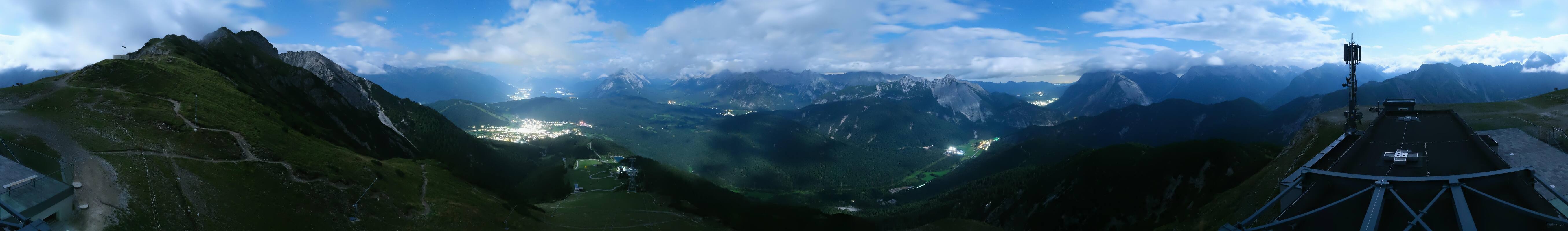 Archiv Foto Webcam Seefeld Rosshütte - Bergstation Seefelder Joch