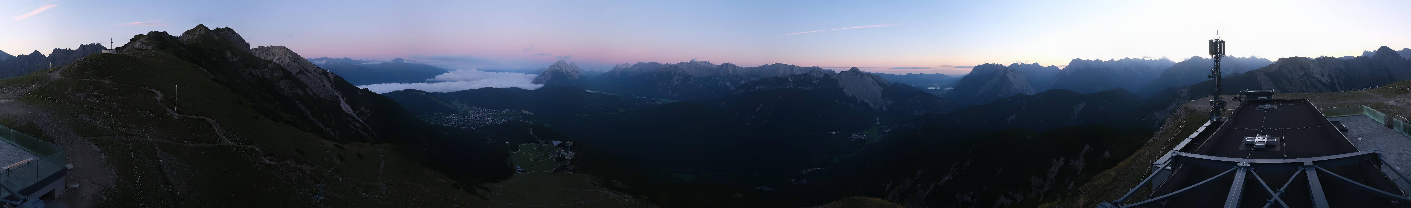 Archiv Foto Webcam Seefeld Rosshütte - Bergstation Seefelder Joch