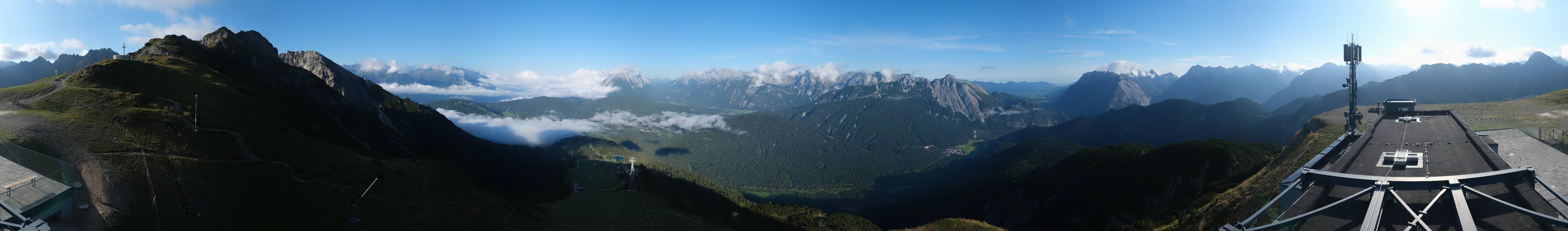 Archiv Foto Webcam Seefeld Rosshütte - Bergstation Seefelder Joch