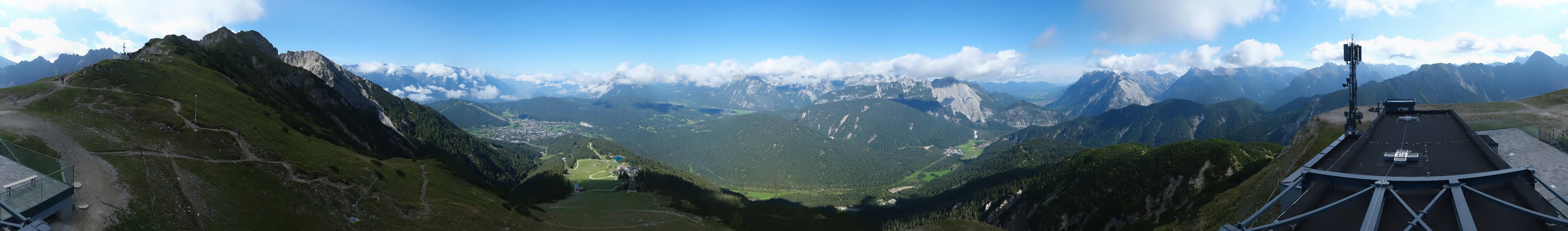 Archiv Foto Webcam Seefeld Rosshütte - Bergstation Seefelder Joch