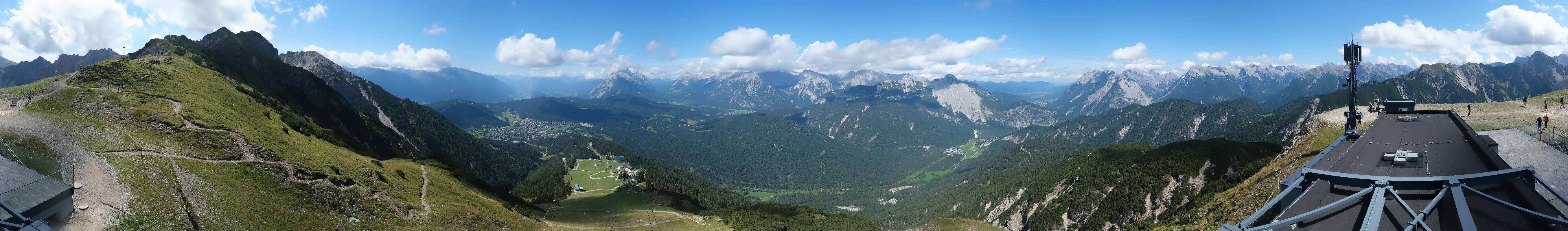 Archiv Foto Webcam Seefeld Rosshütte - Bergstation Seefelder Joch