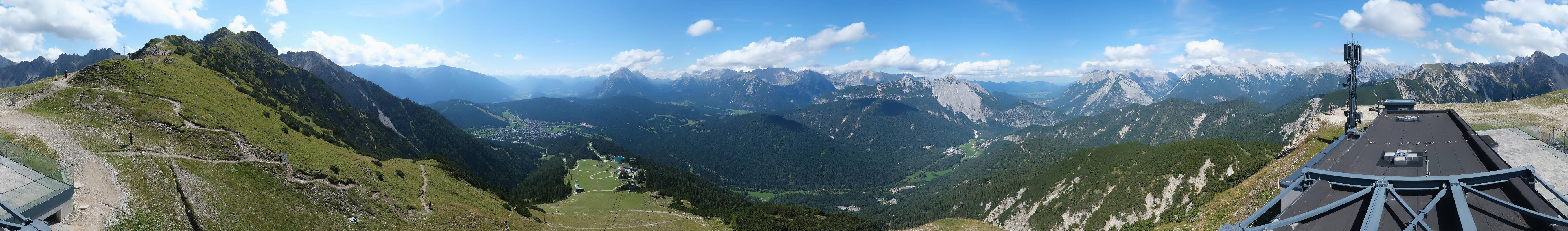Archiv Foto Webcam Seefeld Rosshütte - Bergstation Seefelder Joch