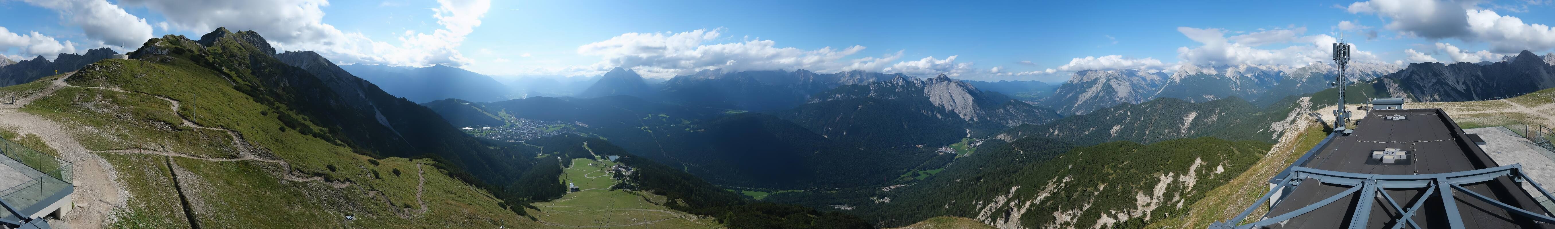 Archiv Foto Webcam Seefeld Rosshütte - Bergstation Seefelder Joch