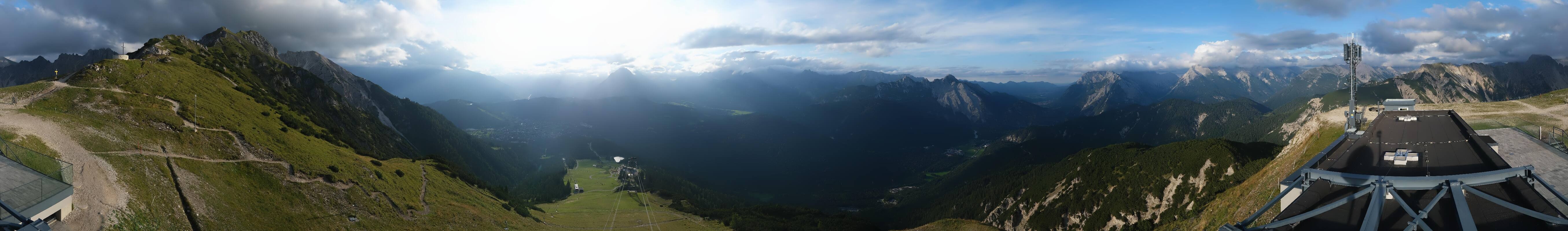Archiv Foto Webcam Seefeld Rosshütte - Bergstation Seefelder Joch