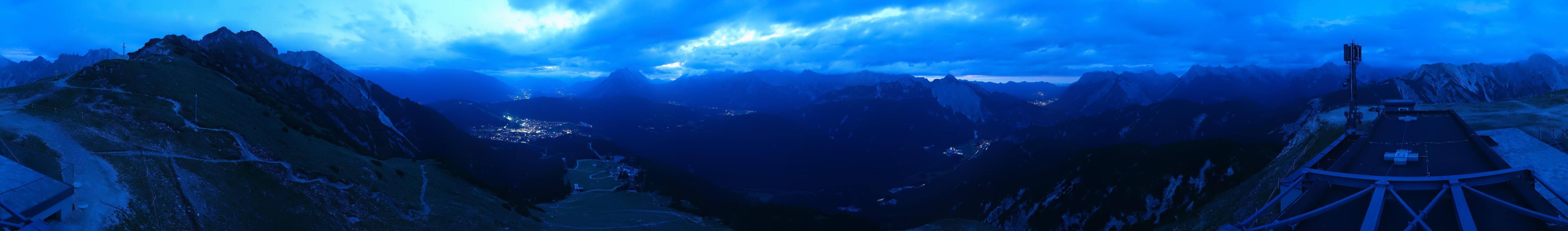 Archiv Foto Webcam Seefeld Rosshütte - Bergstation Seefelder Joch