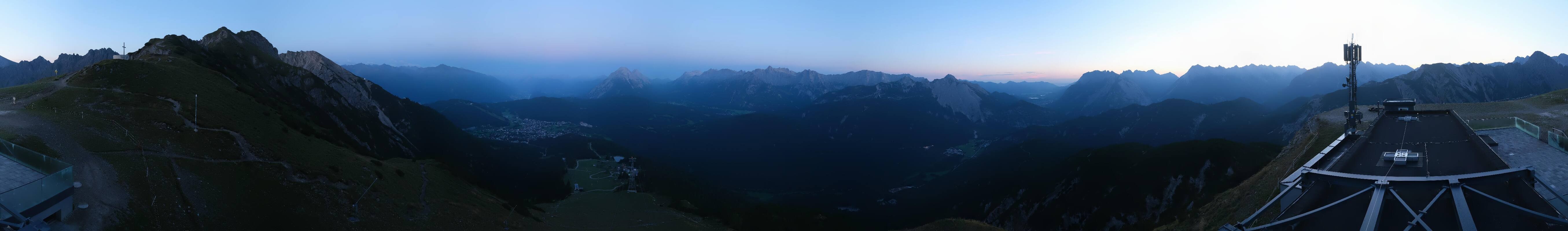 Archiv Foto Webcam Seefeld Rosshütte - Bergstation Seefelder Joch