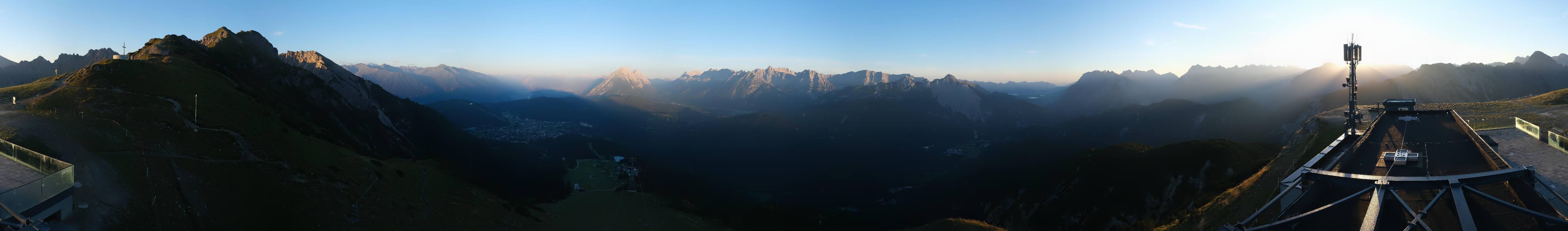 Archiv Foto Webcam Seefeld Rosshütte - Bergstation Seefelder Joch