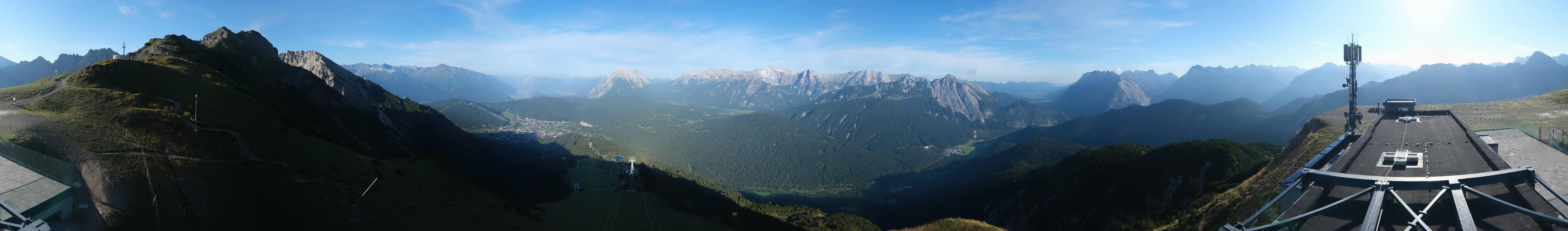 Archiv Foto Webcam Seefeld Rosshütte - Bergstation Seefelder Joch
