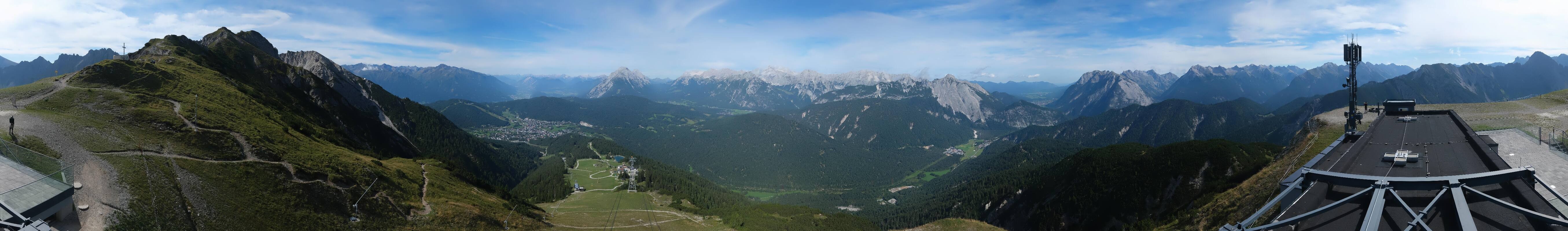 Archiv Foto Webcam Seefeld Rosshütte - Bergstation Seefelder Joch