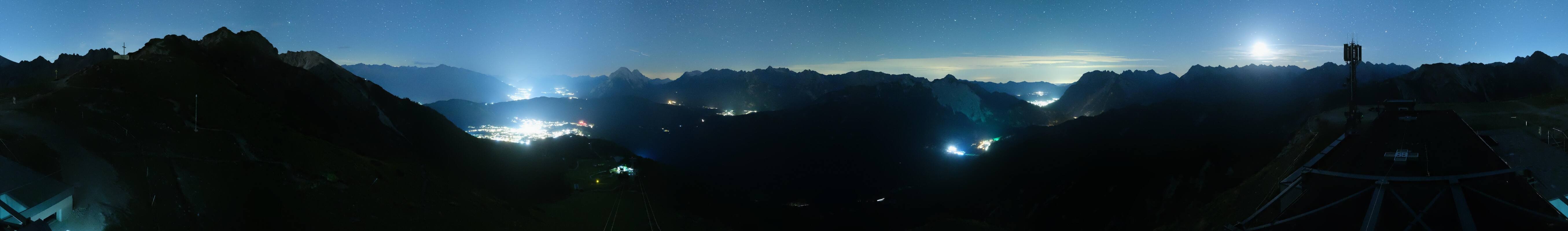 Archiv Foto Webcam Seefeld Rosshütte - Bergstation Seefelder Joch