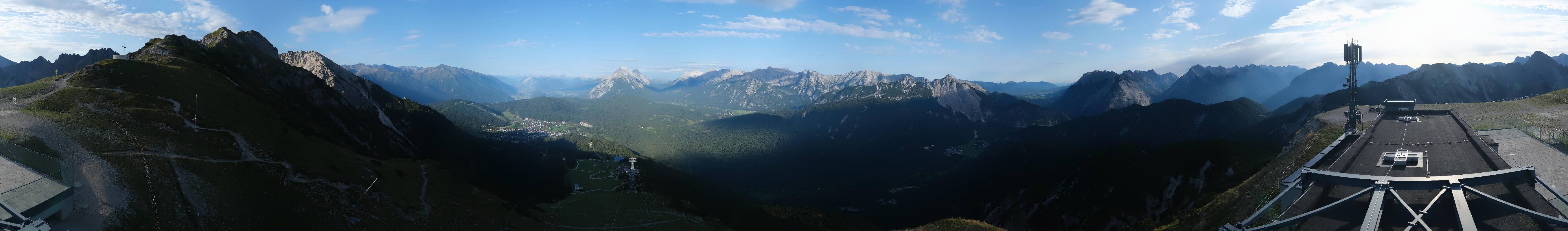 Archiv Foto Webcam Seefeld Rosshütte - Bergstation Seefelder Joch
