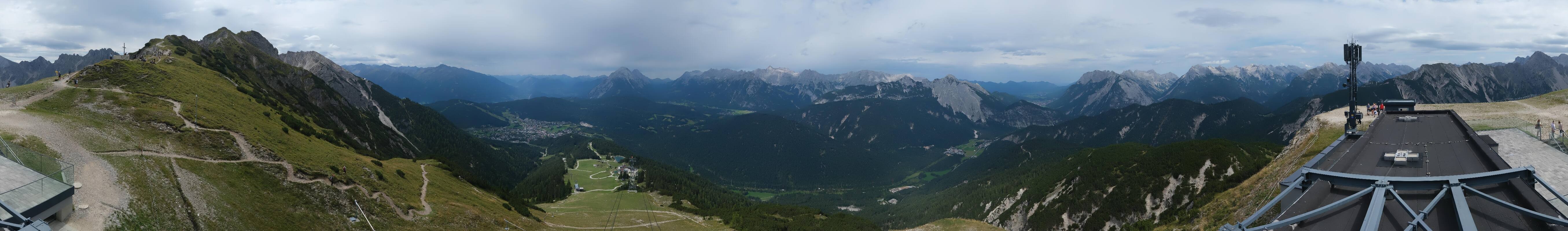 Archiv Foto Webcam Seefeld Rosshütte - Bergstation Seefelder Joch