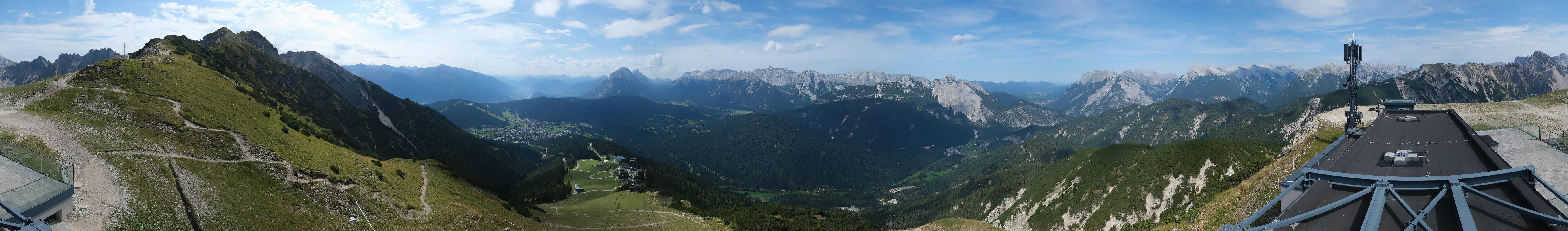 Archiv Foto Webcam Seefeld Rosshütte - Bergstation Seefelder Joch