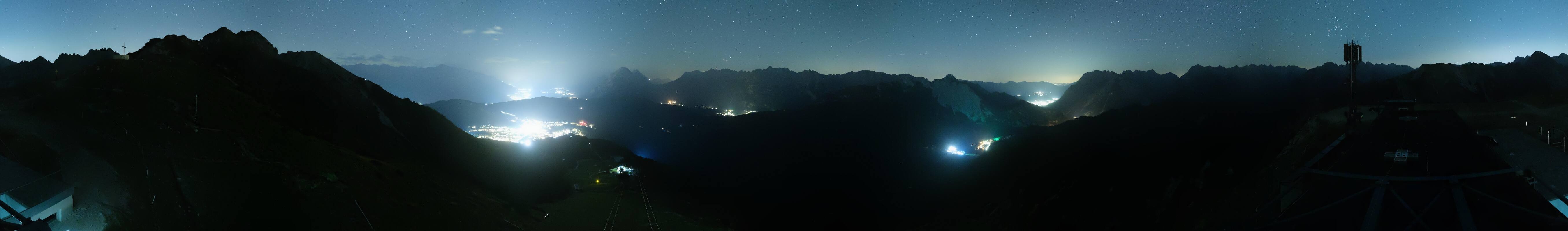 Archiv Foto Webcam Seefeld Rosshütte - Bergstation Seefelder Joch