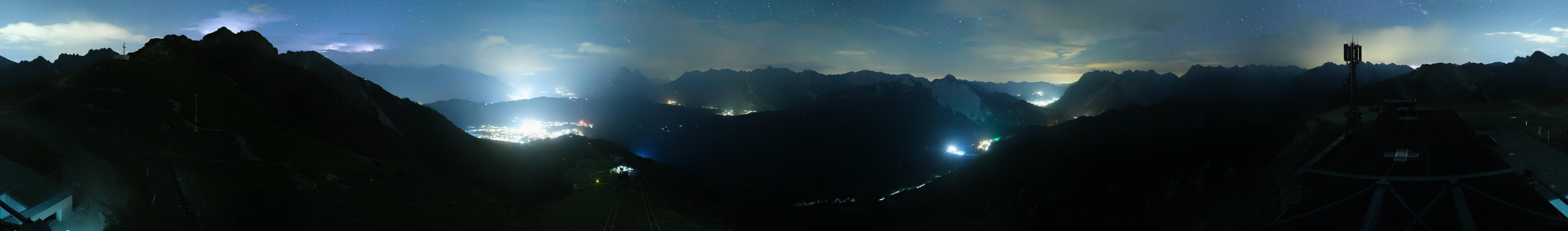 Archiv Foto Webcam Seefeld Rosshütte - Bergstation Seefelder Joch