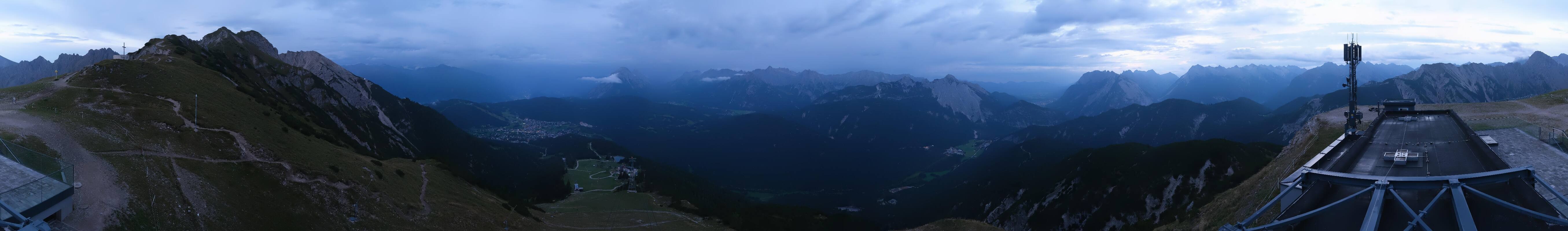 Archiv Foto Webcam Seefeld Rosshütte - Bergstation Seefelder Joch