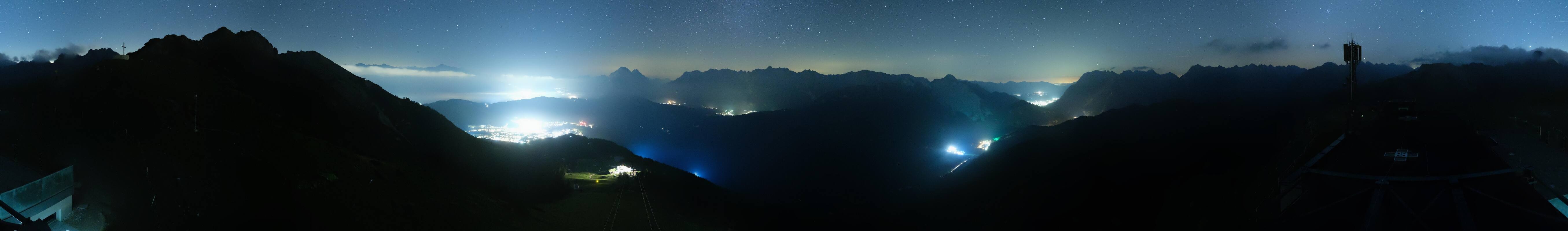 Archiv Foto Webcam Seefeld Rosshütte - Bergstation Seefelder Joch