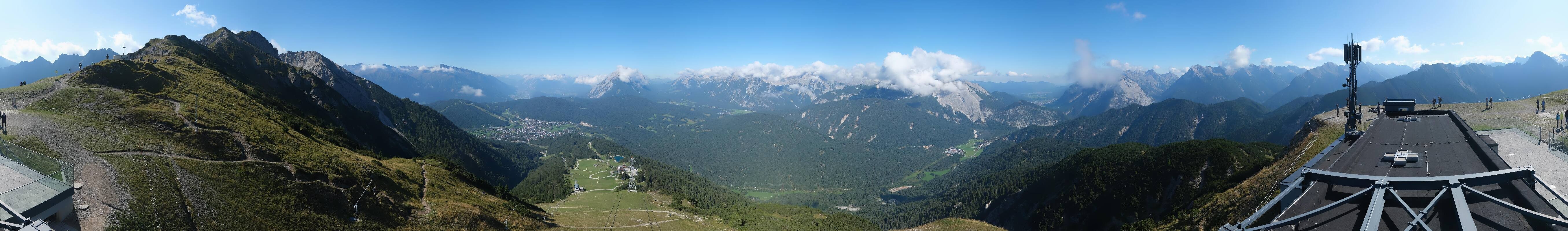 Archiv Foto Webcam Seefeld Rosshütte - Bergstation Seefelder Joch