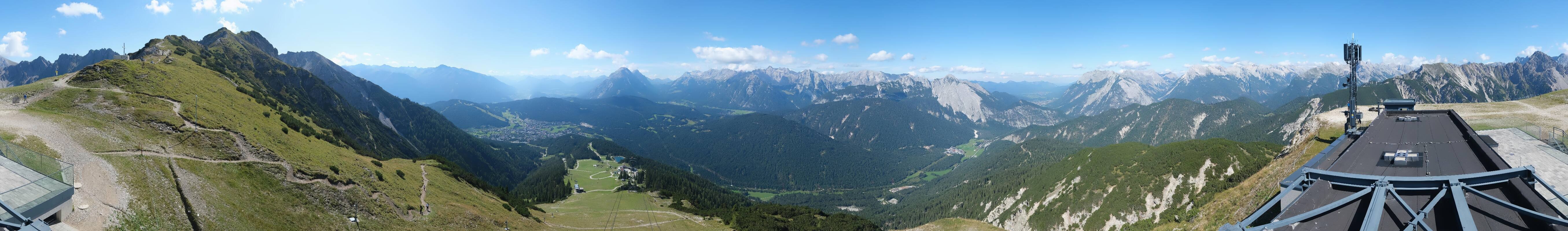 Archiv Foto Webcam Seefeld Rosshütte - Bergstation Seefelder Joch