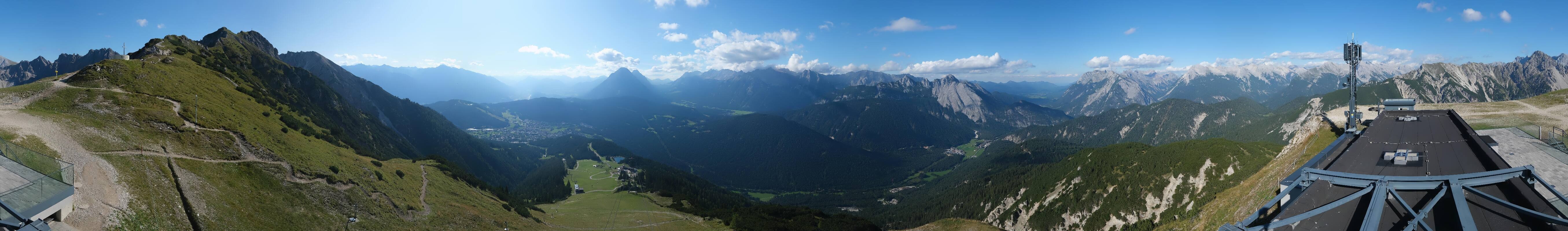 Archiv Foto Webcam Seefeld Rosshütte - Bergstation Seefelder Joch