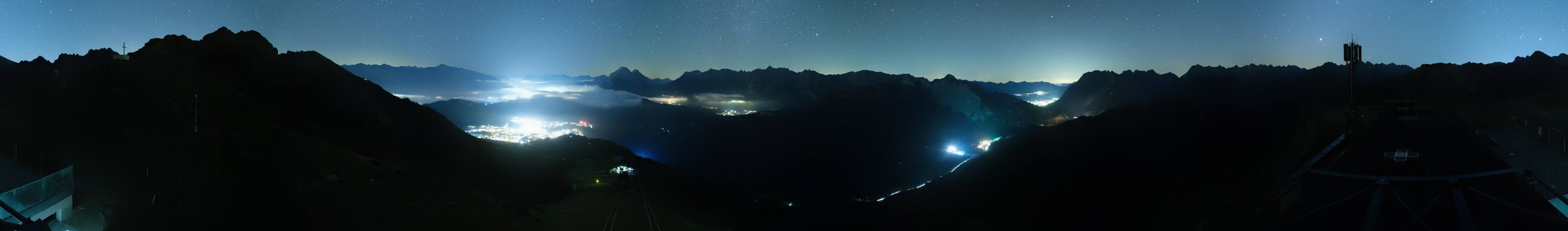 Archiv Foto Webcam Seefeld Rosshütte - Bergstation Seefelder Joch