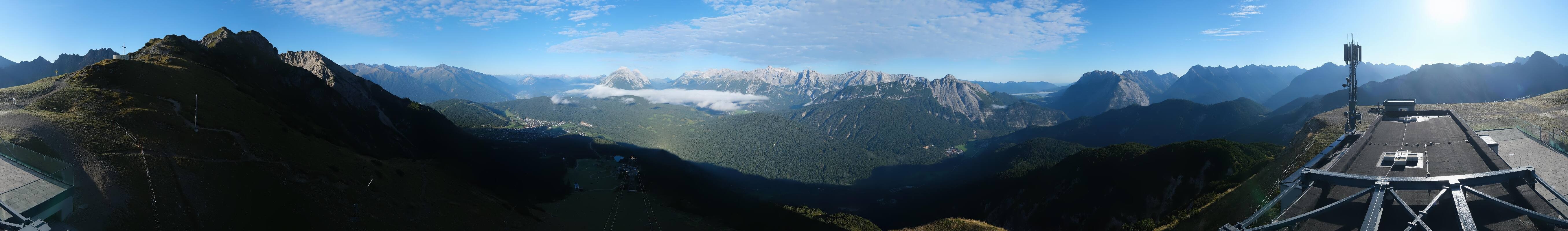 Archiv Foto Webcam Seefeld Rosshütte - Bergstation Seefelder Joch