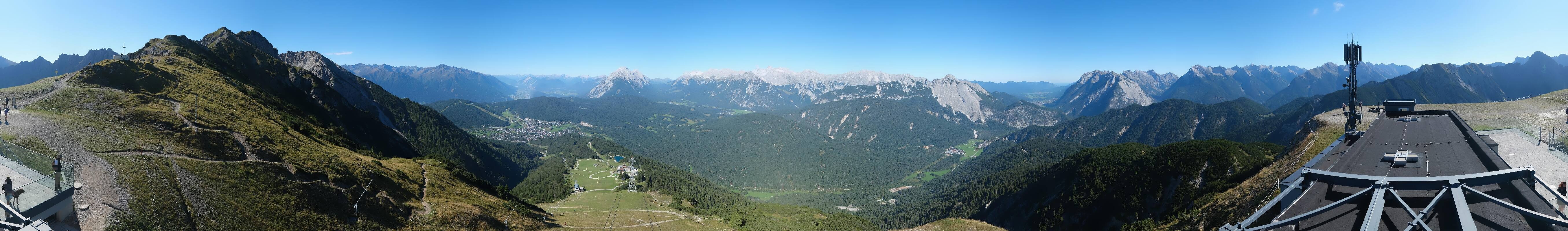 Archiv Foto Webcam Seefeld Rosshütte - Bergstation Seefelder Joch