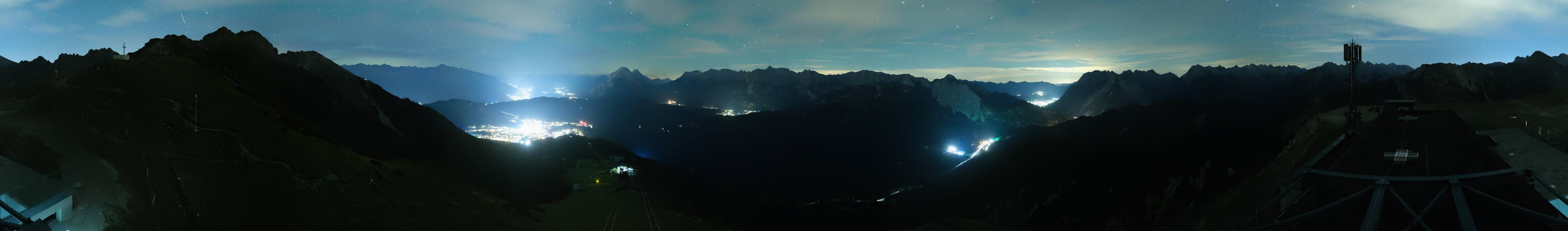 Archiv Foto Webcam Seefeld Rosshütte - Bergstation Seefelder Joch