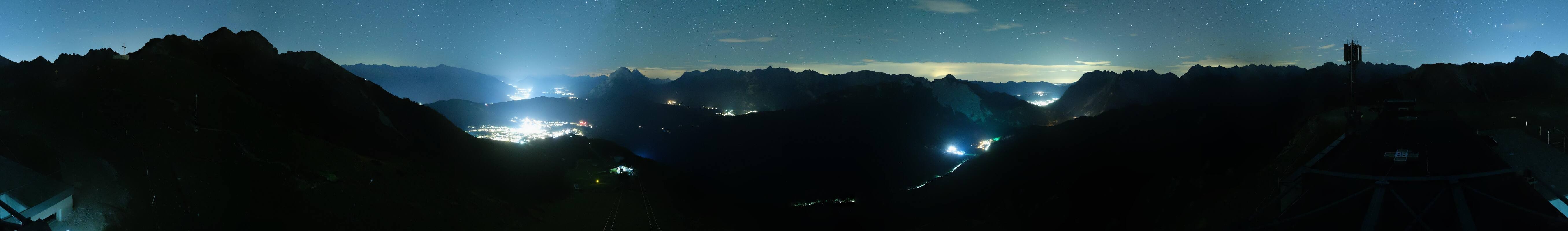 Archiv Foto Webcam Seefeld Rosshütte - Bergstation Seefelder Joch