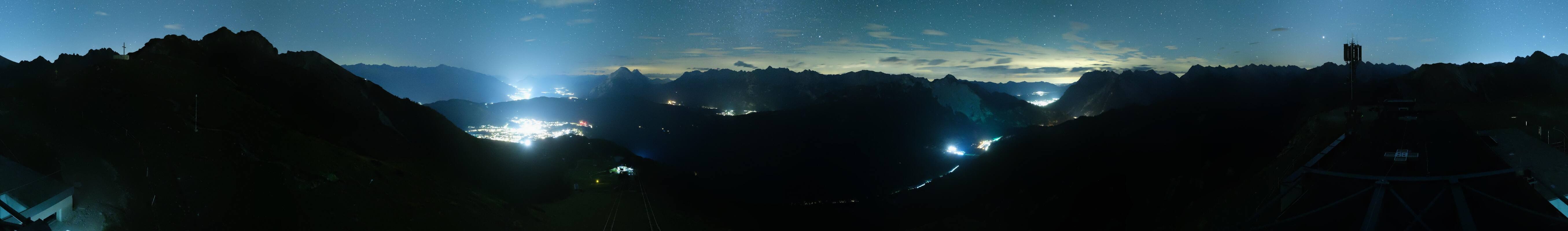 Archiv Foto Webcam Seefeld Rosshütte - Bergstation Seefelder Joch