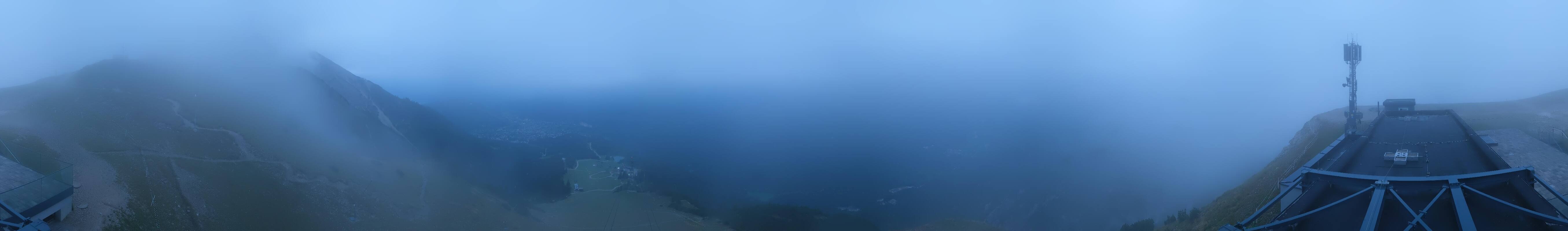 Archiv Foto Webcam Seefeld Rosshütte - Bergstation Seefelder Joch