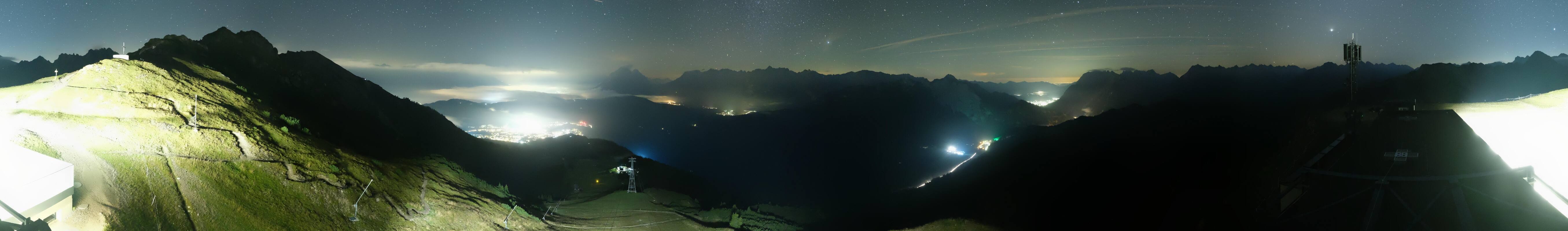 Archiv Foto Webcam Seefeld Rosshütte - Bergstation Seefelder Joch