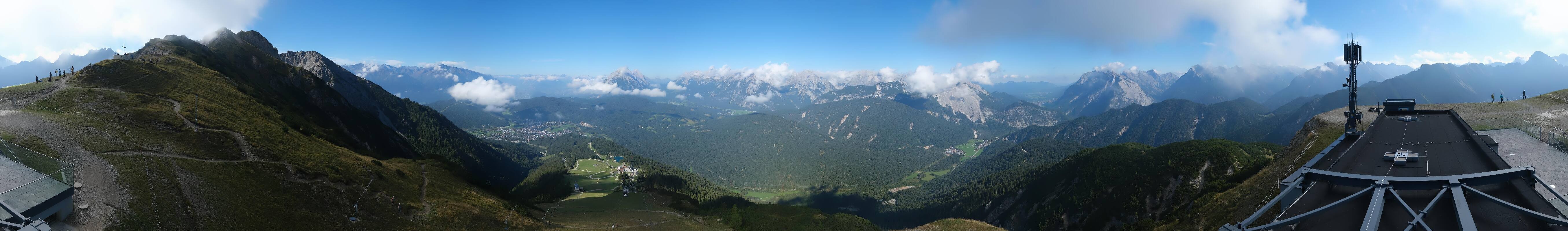 Archiv Foto Webcam Seefeld Rosshütte - Bergstation Seefelder Joch
