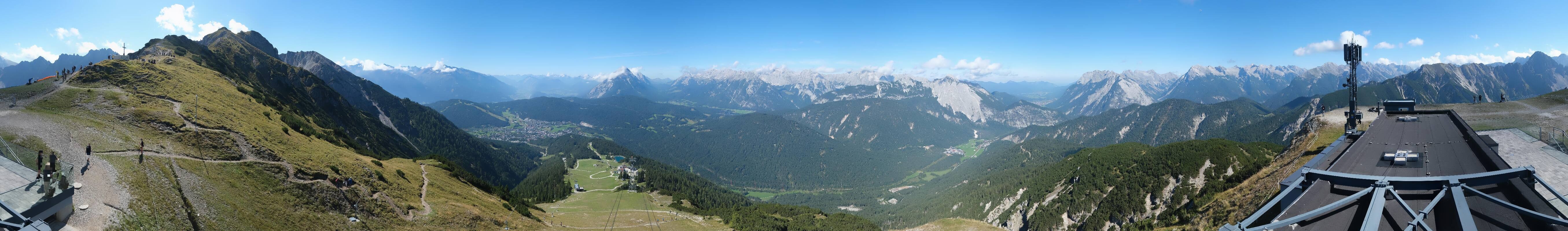 Archiv Foto Webcam Seefeld Rosshütte - Bergstation Seefelder Joch