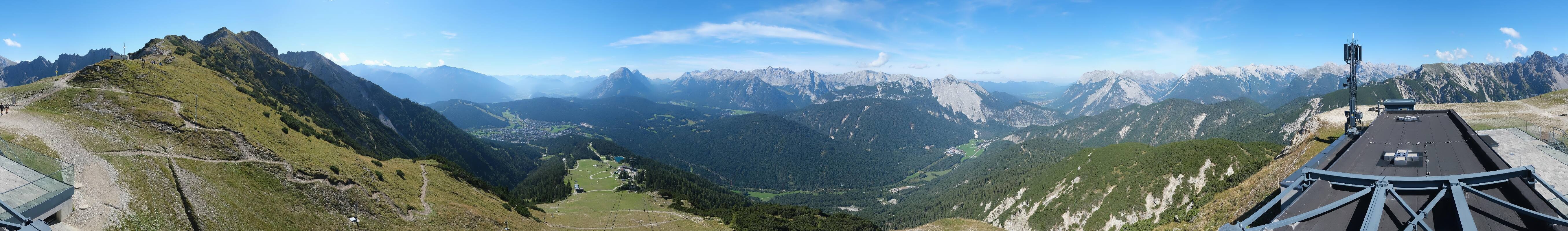 Archiv Foto Webcam Seefeld Rosshütte - Bergstation Seefelder Joch