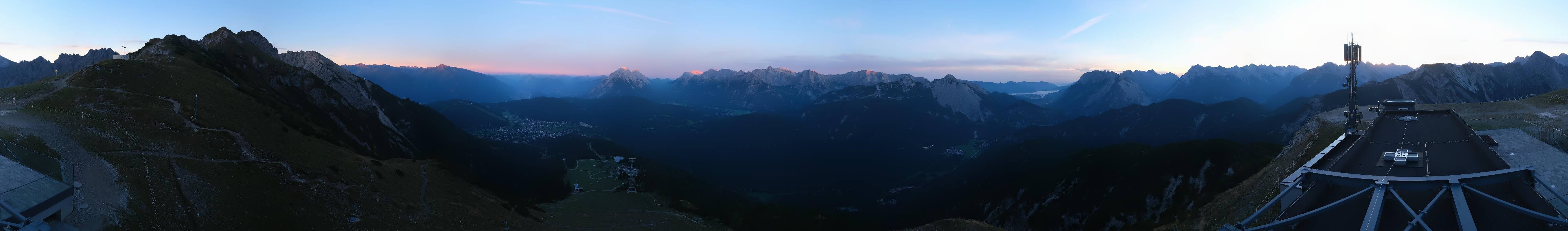 Archived image Webcam Seefeld Rosshütte - Seefelder Joch