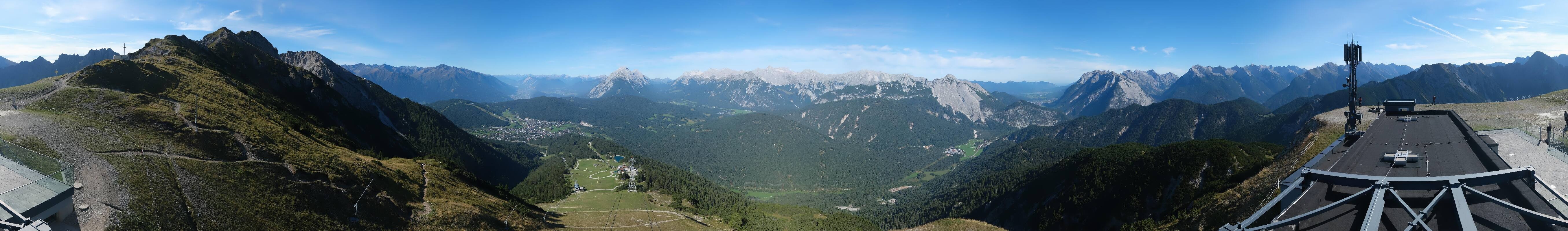 Archived image Webcam Seefeld Rosshütte - Seefelder Joch