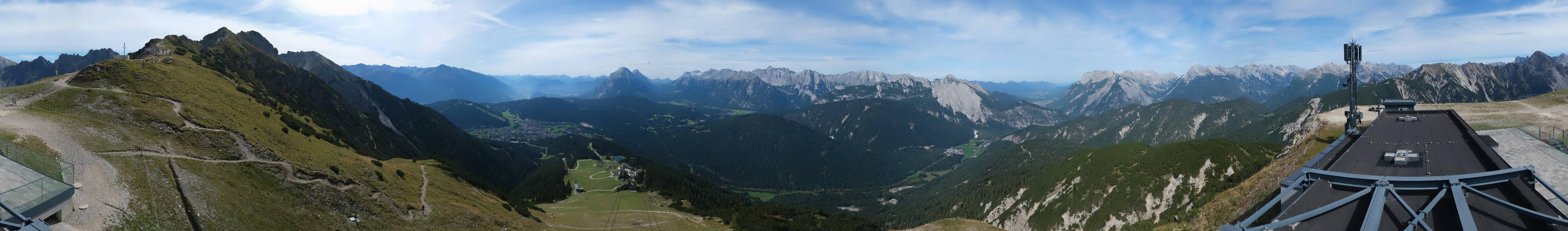 Archived image Webcam Seefeld Rosshütte - Seefelder Joch