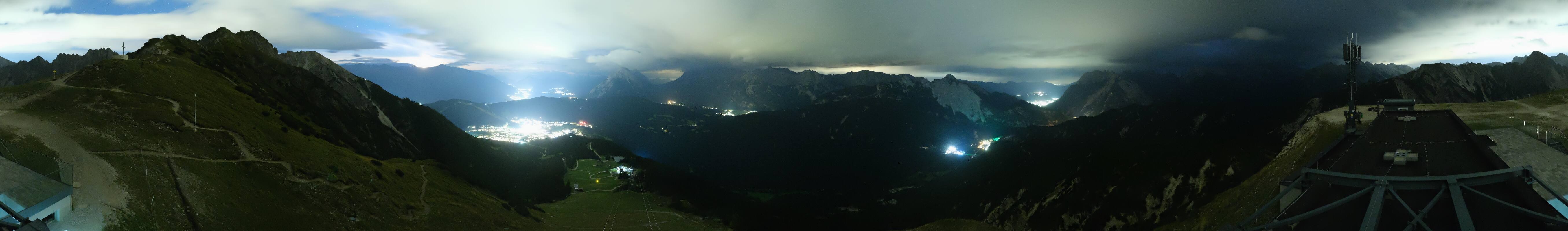 Archiv Foto Webcam Seefeld Rosshütte - Bergstation Seefelder Joch