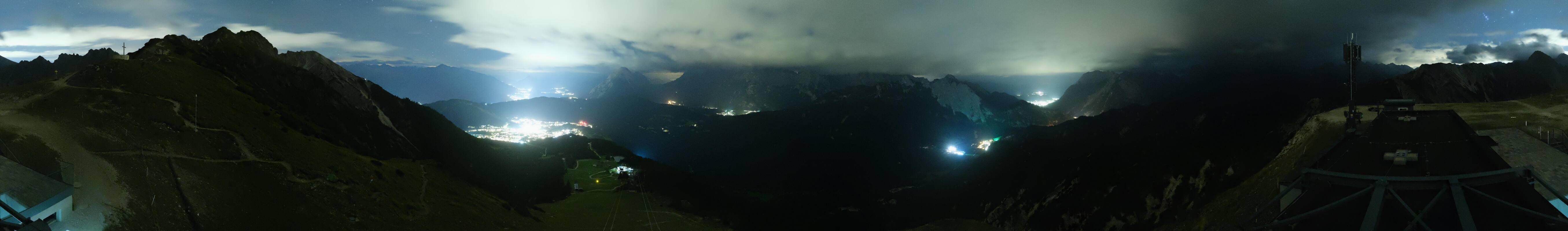 Archiv Foto Webcam Seefeld Rosshütte - Bergstation Seefelder Joch