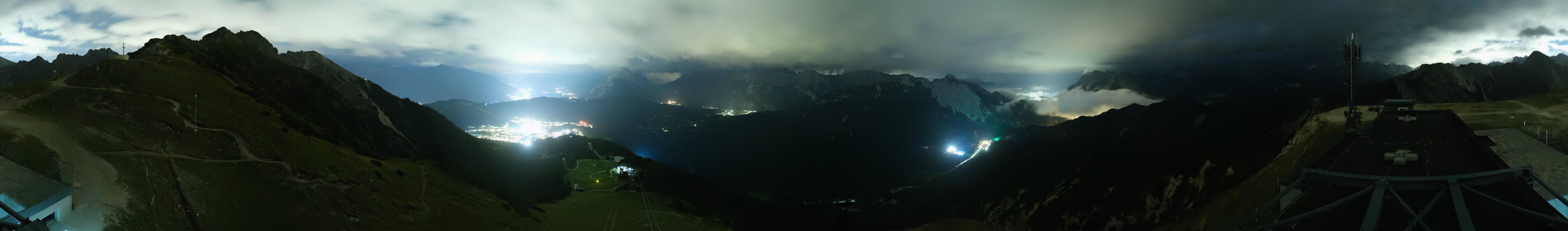 Archiv Foto Webcam Seefeld Rosshütte - Bergstation Seefelder Joch
