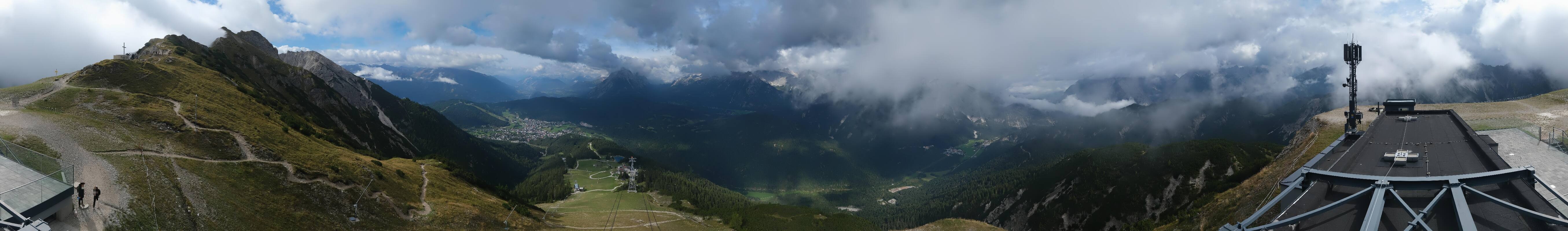 Archiv Foto Webcam Seefeld Rosshütte - Bergstation Seefelder Joch