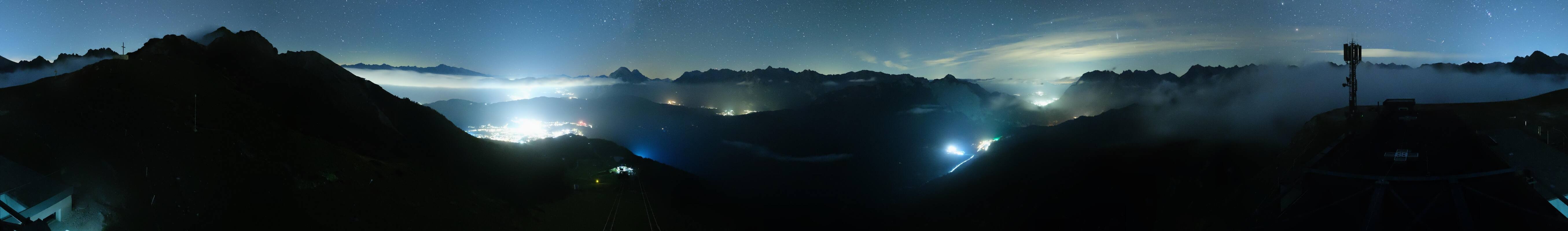 Archiv Foto Webcam Seefeld Rosshütte - Bergstation Seefelder Joch