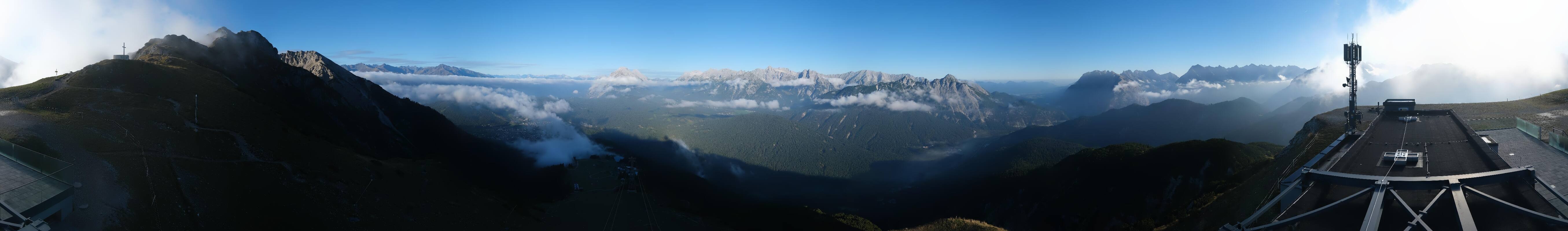 Archiv Foto Webcam Seefeld Rosshütte - Bergstation Seefelder Joch
