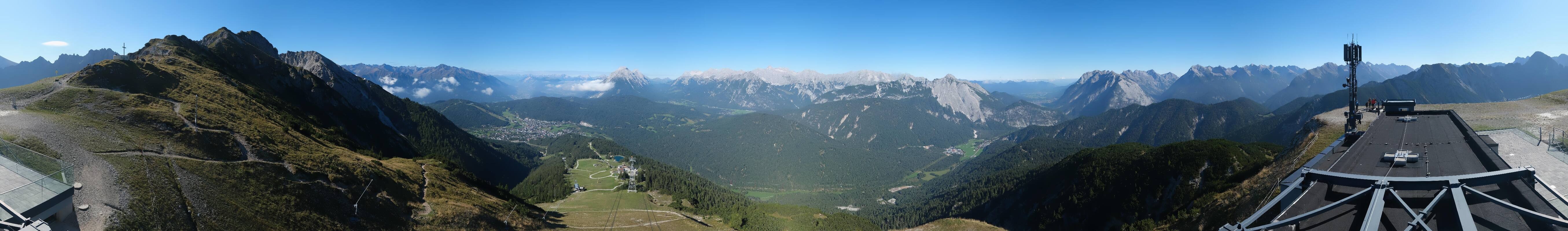 Archiv Foto Webcam Seefeld Rosshütte - Bergstation Seefelder Joch