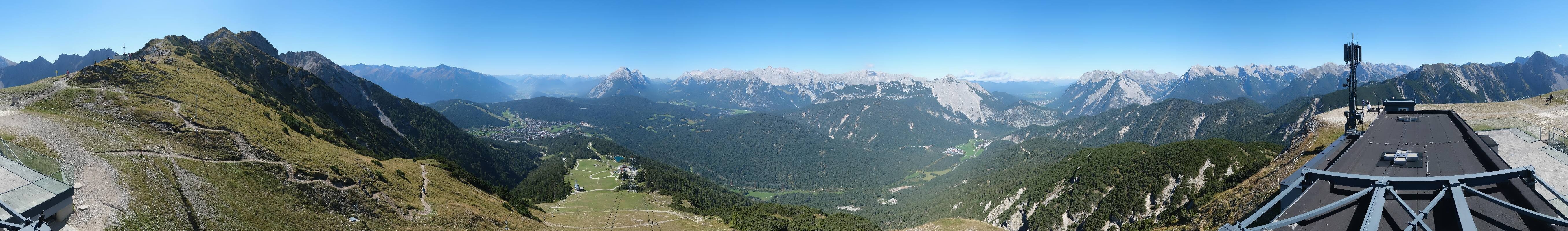 Archiv Foto Webcam Seefeld Rosshütte - Bergstation Seefelder Joch