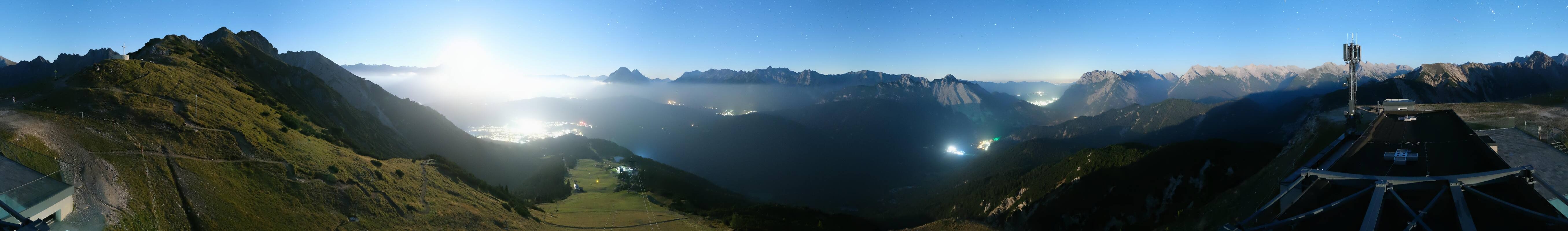Archiv Foto Webcam Seefeld Rosshütte - Bergstation Seefelder Joch