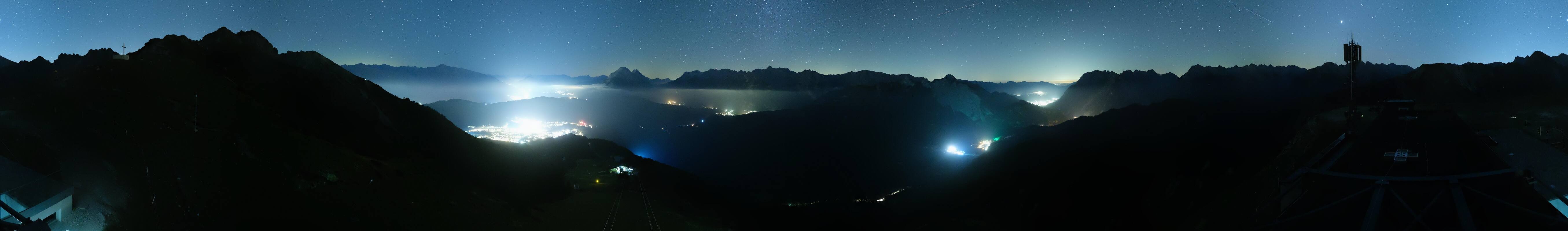 Archiv Foto Webcam Seefeld Rosshütte - Bergstation Seefelder Joch