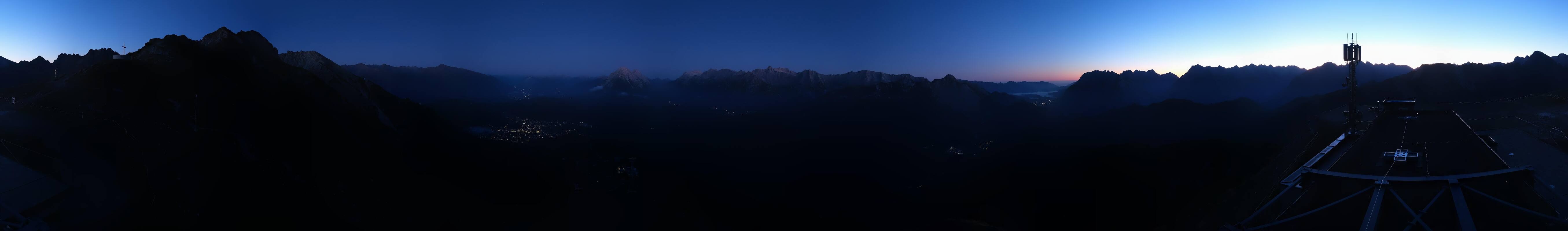Archiv Foto Webcam Seefeld Rosshütte - Bergstation Seefelder Joch