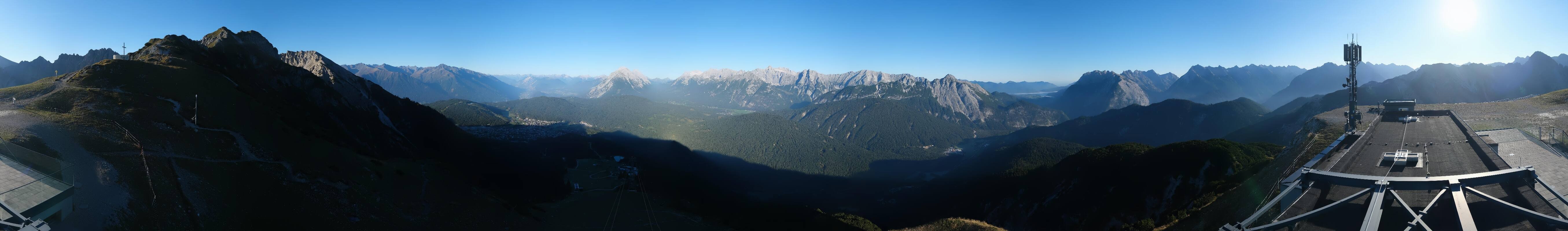Archiv Foto Webcam Seefeld Rosshütte - Bergstation Seefelder Joch
